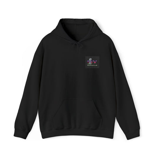 Comfortable Unisex Hooded Sweatshirt with Colorful Design - Perfect for Casual Wear and Gift Giving