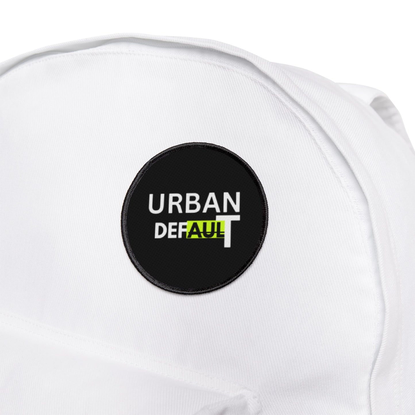 Urban Default Iron-On Patch - Trendy DIY Customization for Jackets & Bags