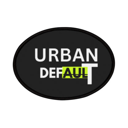 Urban Default Iron-On Patch - Trendy DIY Customization for Jackets & Bags